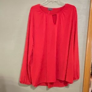 Women's Goji Berry tunic blouse (3X) NWT